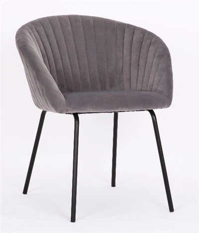 Konferencijske stolice u restoranu za bankete od sive baršuna