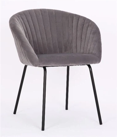 Konferencijske stolice u restoranu za bankete od sive baršuna